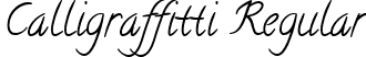 Calligraffitti Regular font | Calligraffitti-Regular.ttf