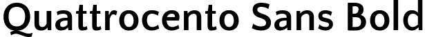 Quattrocento Sans Bold font | QuattrocentoSans-Bold.ttf