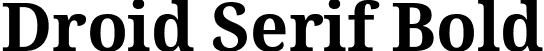 Droid Serif Bold font | DroidSerif-Bold.ttf