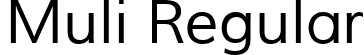 Muli Regular font | Muli-Regular.ttf