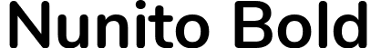 Nunito Bold font | Nunito-Bold.ttf