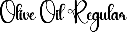 Olive Oil Regular font | Olive-Oil.otf