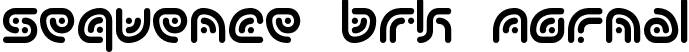 Sequence BRK Normal font | sequence.ttf