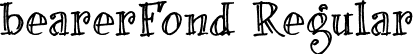 bearerFond Regular font | BFONDTRIAL.otf