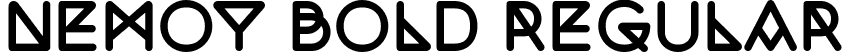 Nemoy Bold Regular font | Nemoy-Bold.ttf