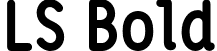 LS Bold font | LSBold.otf