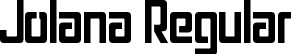 Jolana Regular font | Jolana.ttf