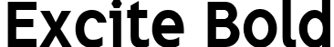 Excite Bold font | EXCIB___.ttf