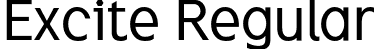 Excite Regular font | EXCITE__.otf