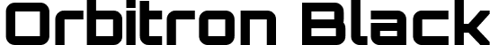 Orbitron Black font | orbitron-black-webfont.ttf