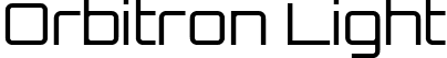 Orbitron Light font | orbitron-light-webfont.ttf