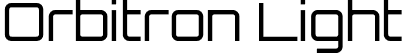 Orbitron Light font | Orbitron Light.otf