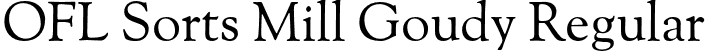 OFL Sorts Mill Goudy Regular font | OFLGoudyStM.otf