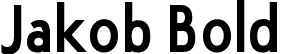 Jakob Bold font | jakob_b.ttf