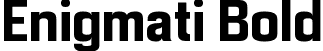 Enigmati Bold font | EnigmaB_2.TTF