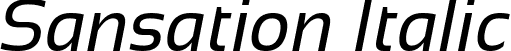 Sansation Italic font | Sansation_Italic.ttf