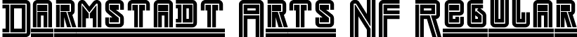 Darmstadt Arts NF Regular font | DarmstadtArtsNF.ttf