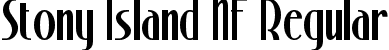 Stony Island NF Regular font | StonyIslandNF.ttf