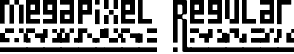 megapixel Regular font | MEGAPIX.TTF