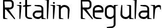 Ritalin Regular font | Ritalin.ttf