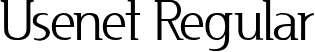 Usenet Regular font | USENET_.ttf