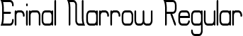 Erinal Narrow Regular font | ERINN___.TTF