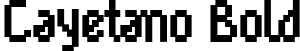 Cayetano Bold font | CAYTANOB.ttf