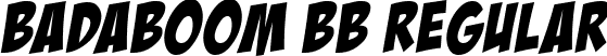 BadaBoom BB Regular font | BadaboomBB_Reg.ttf