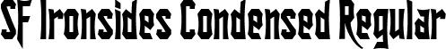 SF Ironsides Condensed Regular font | SFIronsidesCondensed.ttf