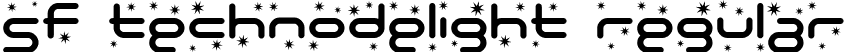 SF Technodelight Regular font | SFTechnodelight.ttf