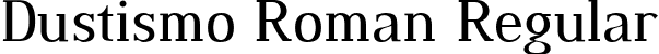 Dustismo Roman Regular font | Dustismo_Roman.ttf