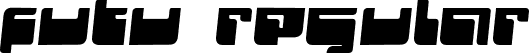 FUTU Regular font | FUTU____.TTF