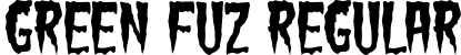 Green Fuz Regular font | green fuz.otf