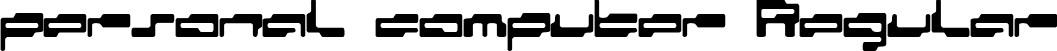 personal computer Regular font | PERSONAL.TTF