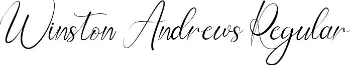 Winston Andrews Regular font | Winston Andrews.otf