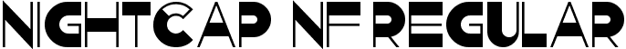 Nightcap NF Regular font | NightcapNF.ttf