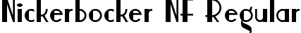 Nickerbocker NF Regular font | NickerbockerNF.ttf