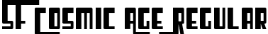 SF Cosmic Age Regular font | SFCosmicAge.ttf