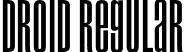 Droid Regular font | droid.otf