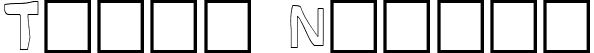 Toast Normal font | toast.ttf