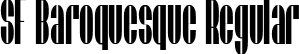 SF Baroquesque Regular font | SFBaroquesque.ttf