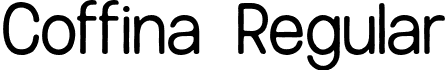 Coffina Regular font | Coffina.otf