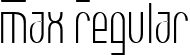 Max Regular font | MAX_____.ttf