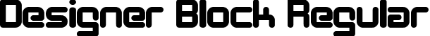 Designer Block Regular font | DESIB___.TTF