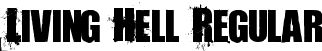 Living Hell Regular font | Living Hell.ttf