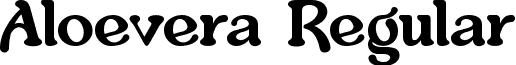 Aloevera Regular font | Aloevera-OVoWO.ttf