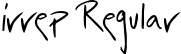 irrep Regular font | irrep.ttf