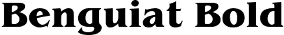 Benguiat Bold font | Benguiat Bold.ttf