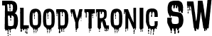 Bloodytronic SW font | bloos___.ttf