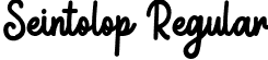 Seintolop Regular font | Seintolop.ttf